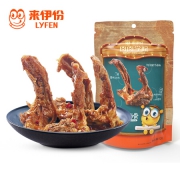 PLUS会员：来伊份 甜辣鸭锁骨 鸭架 112g/袋 *17件