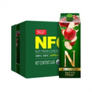 限地区： 兰雀 萨果奇100%NFC苹果汁 1L*6盒 *2件
