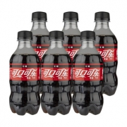 限陕西：可口可乐 零度可乐汽水 300ml毫升*24瓶 整箱