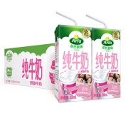 16点开始：Arla爱氏晨曦脱脂纯牛奶 200ml*24盒 *3件
