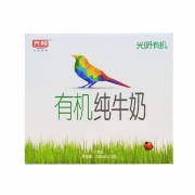 光明 有机纯牛奶 200mL*12盒