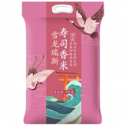 雪龙瑞斯 寿司香米 5kg*3件