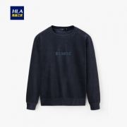 HLA 海澜之家 HNZWJ3E060A 男士圆领灯芯绒卫衣