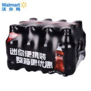 可口可乐 零度可乐 无糖迷你便携小瓶装可口可乐 300ml*12