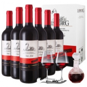 爱士堡 天鹅湖 干红 葡萄酒750ml*6