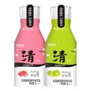 聚划算百亿补贴： NEW HOPE 新希望 乳酸菌发酵风味饮品 清柠1L+清桃1L