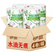伊薇 一次性卷纸 4卷 整箱