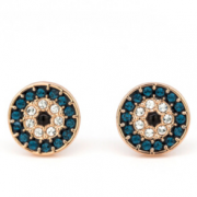 SWAROVSKI 5377720 Duo Evil Eye 女士恶魔之眼耳钉 199元包邮（需用券）
