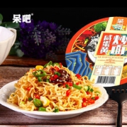呆吧 混合口味方便面炒面 120g*5盒