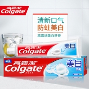 百亿补贴：高露洁 防蛀去黄 去口臭 固齿牙膏140g*4支