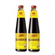 聚划算百亿补贴：李锦记 味蚝鲜蚝油 480g*2瓶