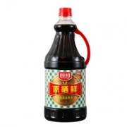 厨邦 原晒鲜 特级生抽180天酿造酱油 1.63L *5件