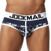 白菜价：JOCKMAIL 个性印花男士三角内裤