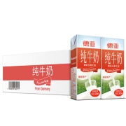 9日10点：Weidendorf 德亚 全脂纯牛奶 早餐奶 200ml*30盒 *3件
