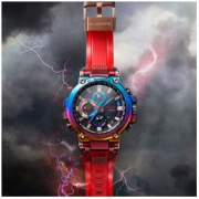 10点： 卡西欧 G-SHOCK 火山雷主题款 MTG-B1000VL-4APR 男士运动手表时尚男表