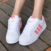 百亿补贴：adidas 阿迪达斯 金标贝壳头 superstar CG6608 小白鞋