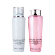 LANCOME 兰蔻 清滢柔肤卸妆洁面套装 （卸妆乳液400ml 清滢柔肤水400ml ）
