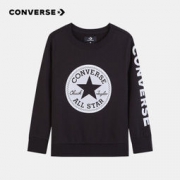 CONVERSE匡威 经典LOGO 男童圆领套头卫衣