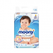 尤妮佳 moony 纸尿裤 M64片（6-11kg）
