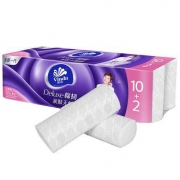 Vinda 维达 棉韧系列 卷纸 4层*120g*12卷 *10件