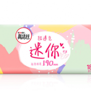 kotex 高洁丝 极薄棉柔迷你护翼卫生巾 190mm 18片