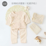 松紧开裆！纽贝亲newcubaby  新生儿哈衣初生爬服