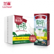 Laciate 兰雀 全脂纯牛奶 早餐奶 200ml*24盒 *3件