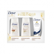 Dove 多芬 营润菁油养护旅行装(洗发水50ml+护发素50ml+沐浴露45ml)
