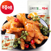 百草味-柠檬酸辣去骨鸡爪135g
