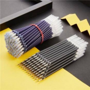 七简 bx-30 中性笔芯 50支 0.5mm 黑色 送3支笔