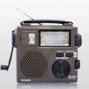 TECSUN 德生 GR-88P 全波段应急 照明手摇发电 收音机