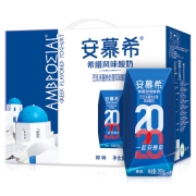 PLUS会员：伊利 安慕希 常温希腊风味酸牛奶 原味酸奶 205g*16盒/箱 *3件