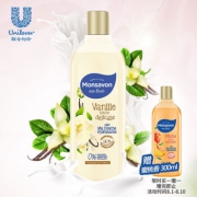 PLUS会员：联合利华 沐丝纷(Monsavon) 香草天然沐浴露   300mL*6件