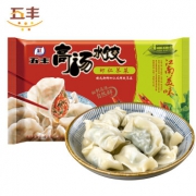 华润五丰 高汤虾仁荠菜水饺720g共38只*8