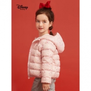 大额神券：Disney baby 迪士尼 男女童连帽轻薄羽绒服