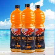 达其爽 野生生榨沙棘汁饮料1.25L*3大桶
