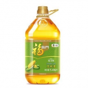 9日0点：福临门 非转基因压榨玉米油 5.436L/桶*3件