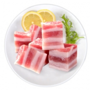 PLUS会员：金锣 猪五花肉块 500g*5