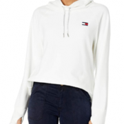 Tommy Hilfiger 女士长袖 连帽 抓绒卫衣