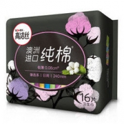 kotex 高洁丝 臻选 纯棉极薄 日用卫生巾 240mm 16片 *7件