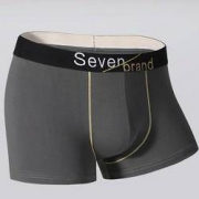 SEVEN 119FT70130 男士纯棉平角内裤 3条装
