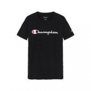 Champion 冠军 短款圆领T恤 男女情侣款 logo