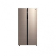 美的（Midea）BCD-541WKPZM(E)流光咖 541升对开门冰箱 变频一级能效铂金净味家用大容量双开门冰箱