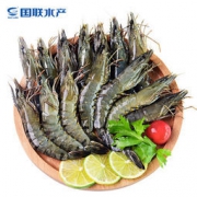 GUOLIAN 国联 越南黑虎虾40/50 中号 16-20只 400g *5件