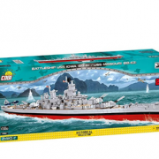 Cobi Historical历史系列 4812 依阿华号战列舰BB-61/密苏里号战列舰BB-63 二合一  直邮含税到手￥940