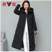 YALU Y8001A02560 女士过膝长款羽绒服