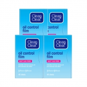 Clean&Clear 可伶可俐 吸油纸蓝膜60片装 4包*2件 73.48元包邮（需用券）