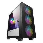 GAMEMAX 游戏帝国 MINI AREO ATX中塔电脑游戏主机箱 黑色