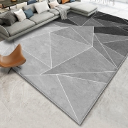 银锦 现代简约地毯 80*120cm 25元包邮（需用券）