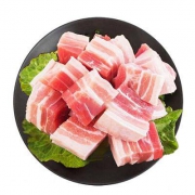 海味达 新鲜猪肉 五花肉块 1kg